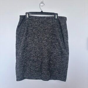 Ann Taylor Loft Skirt, Black, Size 12P